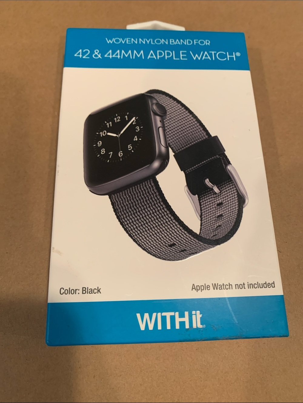 Apple Watch 42 & 44MM Black Woven Band